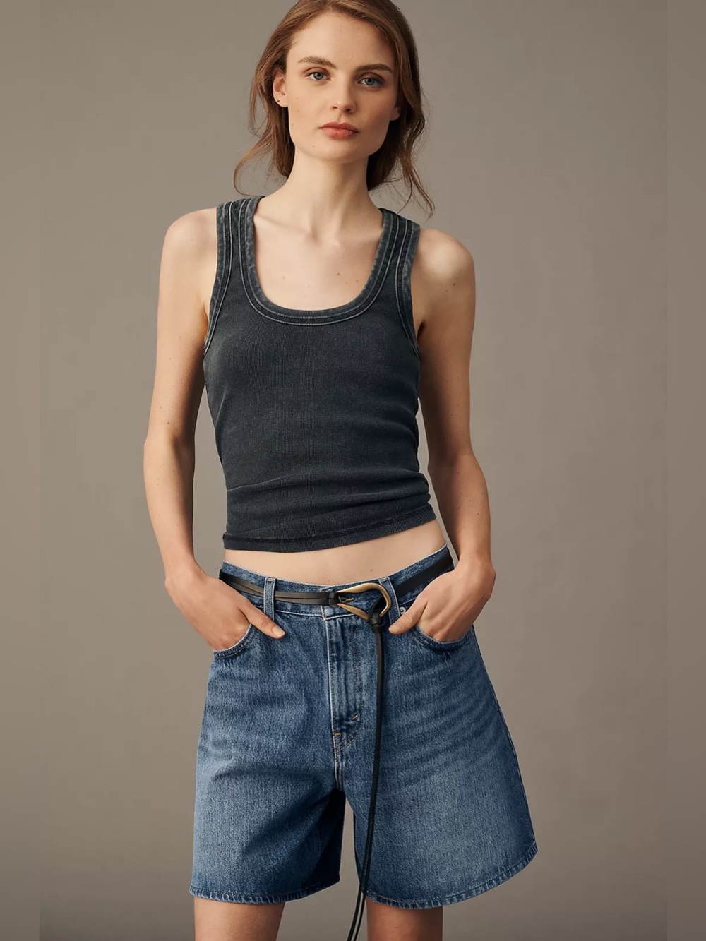 Levi’s high rise baggy short